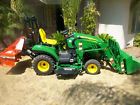 1023e John Deere Compact Tractor Package Only Hrs With Warranty Mint 1023e John Deere Compact Tractor Package Only Hrs With Warranty Mint