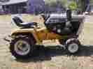 1512 Cub Cadet Diesel Garden Tractor With 44 Mower 54 Snow Plow 3 Pt Hitch