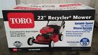 0210381 20094 Toro Recycler 22 Inch Variable Speed Self Propelled Gas Lawn Mower 021038200941