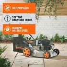 2500016 Vonhaus Petrol Lawnmower Drive With Cutting Heights
