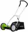 25052 Greenworks 5 Blade Push Reel Lawn Mower 16 Deck New Walk Behind Non Electric