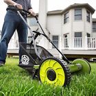 41072 Unbranded Reel Push Lawn Mower Metal Foam Steel 715537441072
