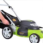 12compact 47646 Lawn Mower Powerful Amp Compact Foldable Handles Outdoor 689526747646