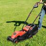 603305618675 Costway Electric Push Lawn Corded Mower With Grass