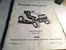 660-679 Cub Cadet Lawn Tractors Models Thru Illustrated Parts Book Catalog