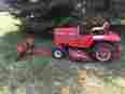 8162-b Gravely Garden Tractor 50 Mower Deck W Snowplow And Wheel Weights 16hp