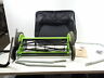 25072 841821002916 Greenworks Push Reel Lawn Mower With Grass Catcher