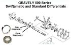 9246p1 9245p1 Gravely 2 New 500 Series Tractor Outer Axle Bearings P N