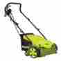 Aj801e Snow Joe Sun 13 In 12 Amp Electric Scarifier Lawn Dethatcher With Collection Bag-a 810829024923