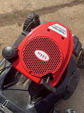 Av8621ph Amerisii 21 Inch 3-in-1 Walk-behind Lawn Mower 144cc Gas Red Black