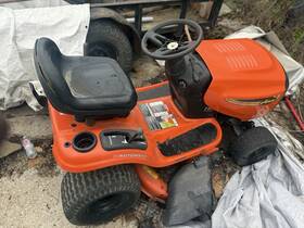 960460010 Ariens Riding Lawn Mower 19.5 Hp 42 In Automatic Orange Gas Steel
