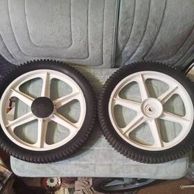 672745 Ayp/craftsman/husqvarna/poulan 71841 Pair 14 Inch X 2 Craftsman/ayp/mtd Oem Hi Wheel White Free Shipping 672745 Ayp/craftsman/husqvarna/poulan 71841 Pair 14 Inch X 2 Craftsman/ayp/mtd Oem Hi Wheel White Free Shipping
