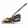 B007pc67l2 Worx High Powerful Cordless Electric Lawn Mower Inch 7034246509761