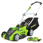 B00bbqvl5u Greenworks Cordless Lawn Mower Powerful Quiet Small Medium Yard Battery
