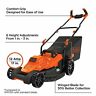 B0757wbzwm Black Decker High Power Electric Lawn Powerful Mower 7034246508443