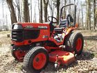 B2410 Kubota Diesel Compact Tractor Belly Turf Finish Brush Mower No