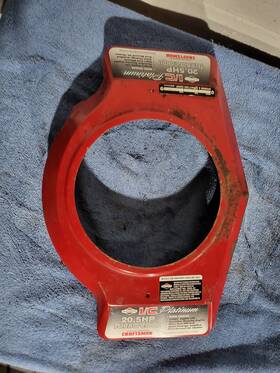 9906285a Briggs & Stratton And Blower Housing Engine Cover 20.5 Hp Opposed Twin Cylinder