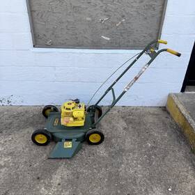 20-35b Bunton Vintage Lawn Mower - 20 Inch Cut 3.5hp Briggs Engine Aluminum Deck