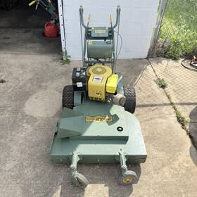32-10bbs Bunton 32 Inch Commercial Walk Behind Mower Electric Start With Briggs 10hp Engine
