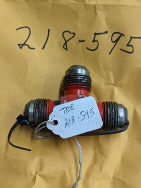 218-595 Case Ingersoll Used Tee Fitting 5/8t 37f X Pn