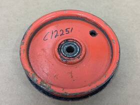 4x.75wx3 Case Ingersoll C12251 Used Pulley Flat Idler 4x.75wx3/8