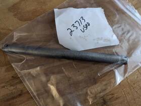 C23713 Case Ingersoll Used Lift Arm Pivot Pin For Snow/dirt Blade .6387 X 9.12