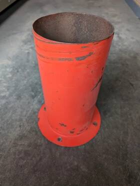 C28405 Case Ingersoll Used Duct Blower Inlet B98 B98-3