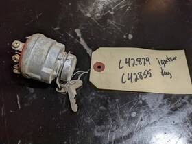 900-2053 Case Ingersoll C42829 Used Ignition Switch / Key C42855 - Diesel