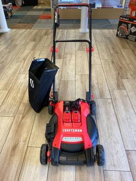 Lp2124468 Craftsman Cmcmw220 Local 20 Inch Lawn Mower V20 20v Dual 2 Batteries And Charge