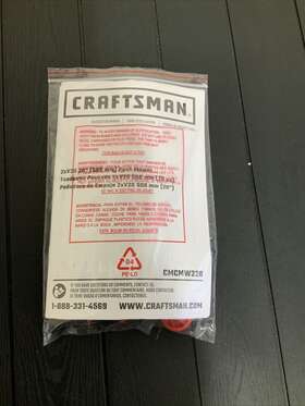 Cmcmw220p2 Craftsman Open Box - Electric Lawn Mower Red