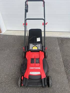 Cmcmwsp220p2 Craftsman 2x20v 40v Cordless Brushless Push Mower Only No Battery Or Charger