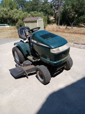 Cvs22 Craftsman 50in Cut Riding Mower With Kohler Engine. 222. Blades And