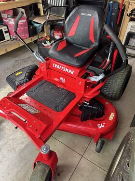 Z5800 Craftsman Zero-turn Riding Lawn Mower 54 In Deck 24 Hp 747cc Red