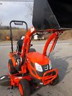 Cs2210 Kioti Compact Tractor Loader Mower Hp Hst Used Hrs