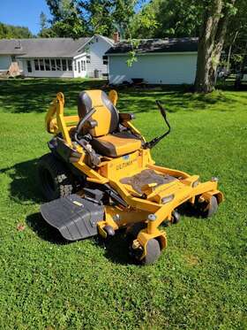 Ztx5 Cub Cadet 54 Inch Fab Deck Zero Turn Mower Under 60 Hours Kawasaki Motor