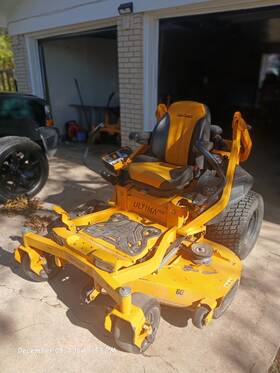Ztx6 Cub Cadet Yellow