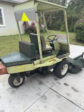 325-33 Cushman Front Line Diesal Lawn Mower