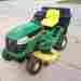 D120 John Deere Hydro 42 Mower With 2 Bags For Picking Up Clippings