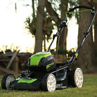 D6jctxezgy Green Works Cordless Lawn Mower Greenworks Battery Electric 639528912009
