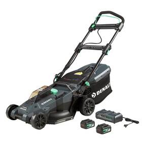 Denali 195532001578 Amazon Brand - By Skil 2 X 20v 40v Brushless 18-inch Push Lawn Mower