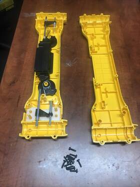 Dcmwsp256 Dewalt Genuine Part Handle Release Panel Assy For 2x20v 21 Inch Lawnmower