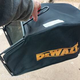 N511149 Dewalt Oem Lawn Mower Grass Bag Dcmw220x2 With Frame Used