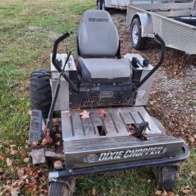 X2001 Dixie Chopper Used 50 Inch Deck Runs But Needs Work 750.00