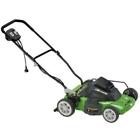 E5028amem Mulching Electric Lawn Mower No Gas Oil Fumes Starts Every