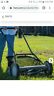 1819-18ew Earthwise Walk Behind Manual Lawn Mower With Grass Catcher And