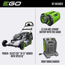 Lm2167sp Ego Speed Iq Self Propelled Lawn Mower 56v Battery 12ah And Charger Inc