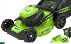 Lmb454 Ego 80v 21 Inch Cordless Battery Push Lawn Mower 2.5ah And Rapid Charger