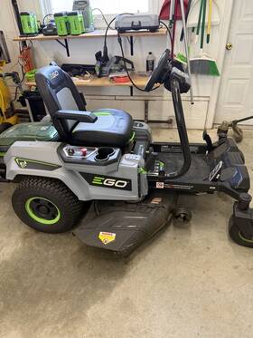 Zt4215s Ego Z6 42in Zero Turn Riding Mower E-steer 6 Batteries