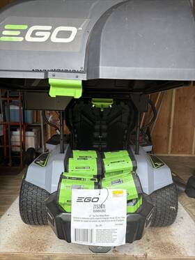 Ego Zt5207l Power 52 Inch Z6 Zero Turn Riding Mower Kit With 6 X 12.0ah