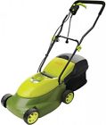 Electric Lawn Mower Start Push Button With Grass Box Adjustable Steel Blade 600210419410